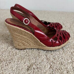 Corso Como Red Wedges Size 7